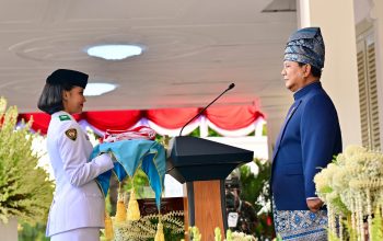 Aliah Sakira, Putri Sulsel Pembawa Baki di Istana Negara
