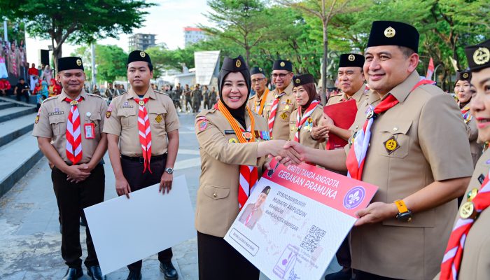 Ulang Janji Pramuka, Fatmawati Tegaskan Komitmen Pengabdian