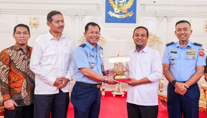 Gubernur Sulsel Terima Kunjungan Dirjen Badilmiltun Mahkamah Agung RI