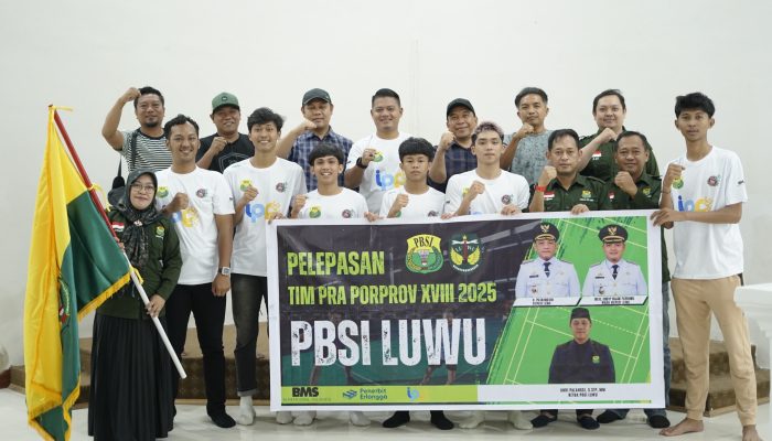 Atlet Luwu Diberangkatkan ke Pra Porprov XVII, Targetkan Prestasi Terbaik