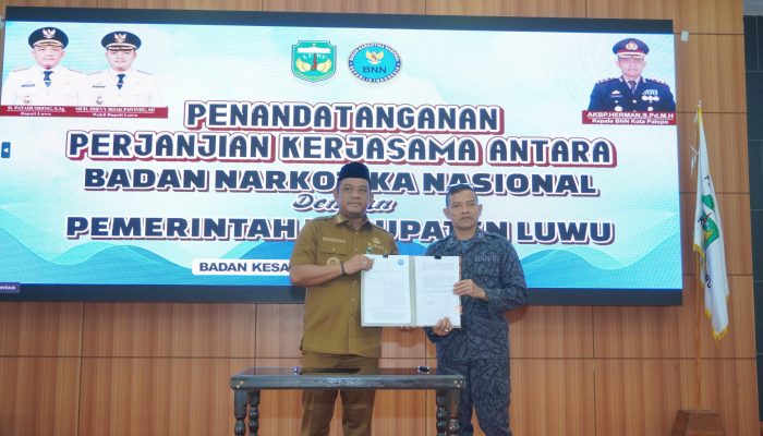 Pemkab Luwu Gandeng BNN Palopo dalam Pencegahan Peredaran Narkoba