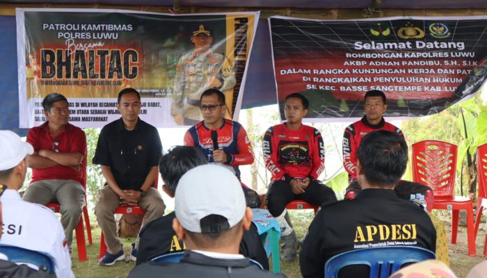 Kapolres Luwu: Polri Hadir di Mana Pun Masyarakat Berada
