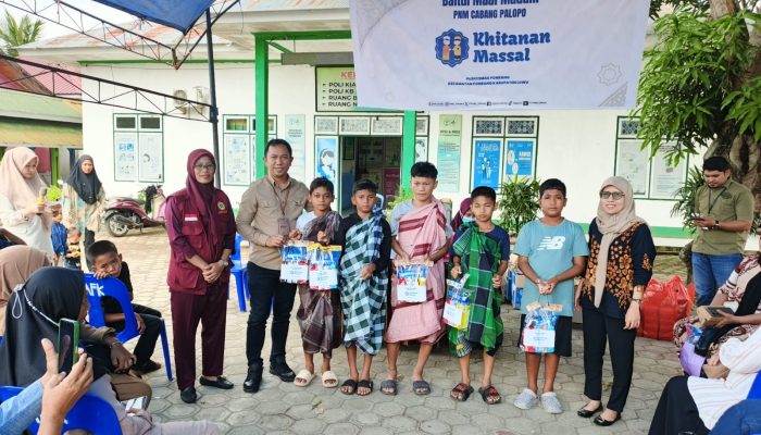 PNM Gelar Khitanan Massal, 100 Anak Dapat Layanan Gratis di Ponrang