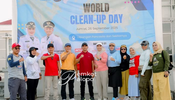 World Clean-Up Day Palopo Dukung Gaya Hidup Ramah Lingkungan