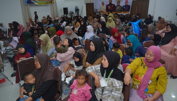 400 Balita di Luwu Ikuti Gerakan Gemar Makan Telur
