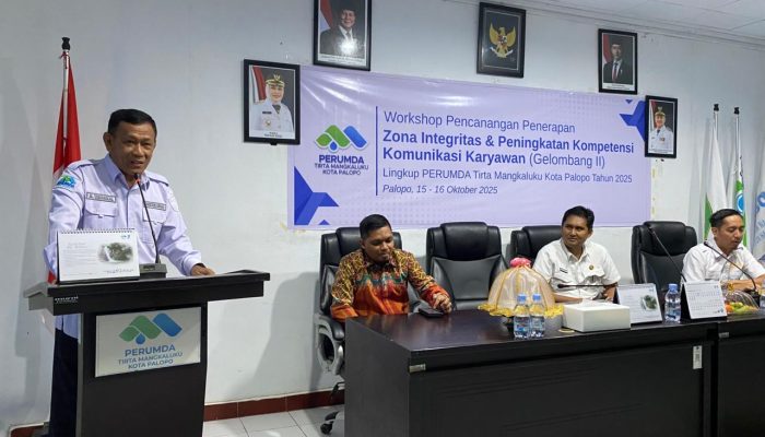Perumda TM Palopo Tegaskan Komitmen Integritas Lewat Workshop Gelombang II