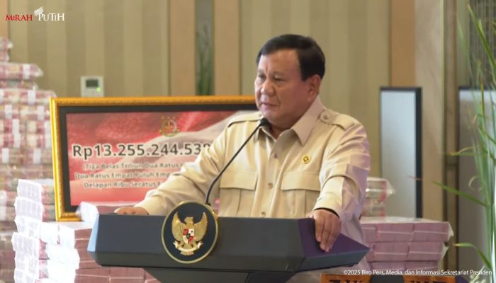 Prabowo: Rp13,25 Triliun Bisa Sentuh 5 Juta Warga Lewat Program Kerakyatan