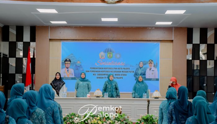 TP PKK Kota Palopo Bentuk Koperasi PKK dan Bina Koperasi Merah Putih