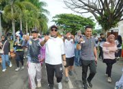 HUT KORPRI ke-54, Pemkab Luwu Gelar Jalan Santai dan Senam Bersama