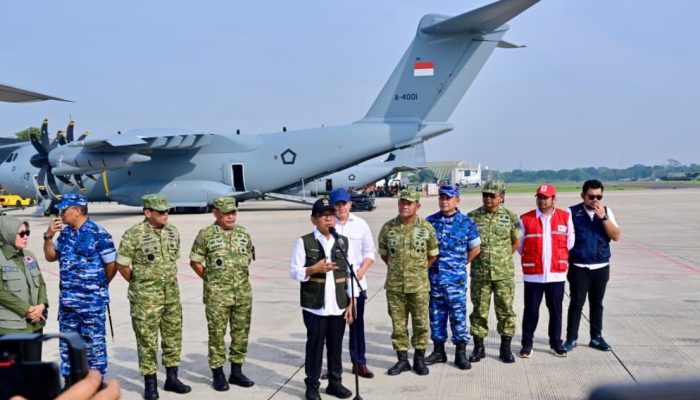 Prabowo Perintahkan BNPB, TNI, dan Polri Maksimalkan Penanganan Bencana