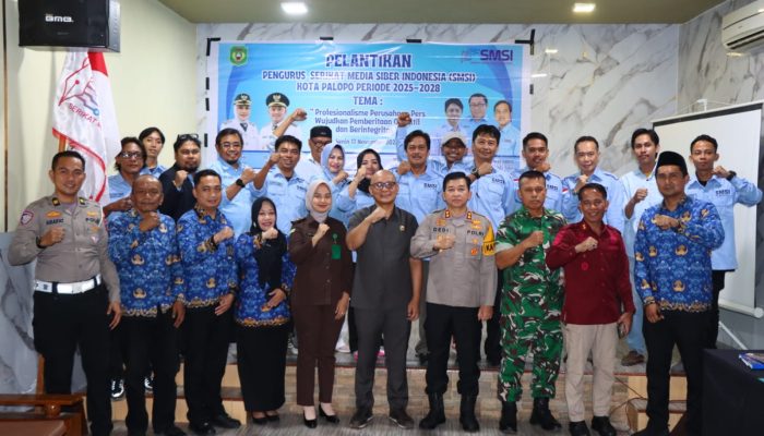Pengurus SMSI Palopo 2025-2028 Dilantik, Pemkot Siap Jadi Mitra Strategis
