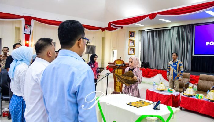 Wali Kota Palopo Kukuhkan Pengurus Forum Kota Kreatif 2025–2027