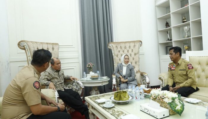 Dirjen Kemensos Silaturahmi dengan Wali Kota Palopo Bahas Kampung Siaga Bencana