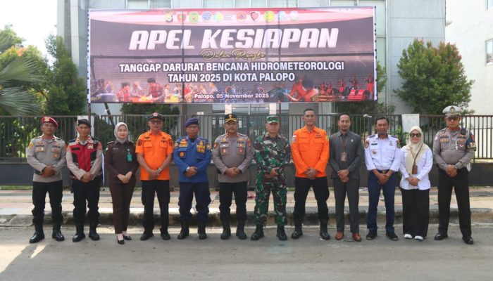 BPBD dan Polres Palopo Gelar Apel Tanggap Darurat Bencana 2025