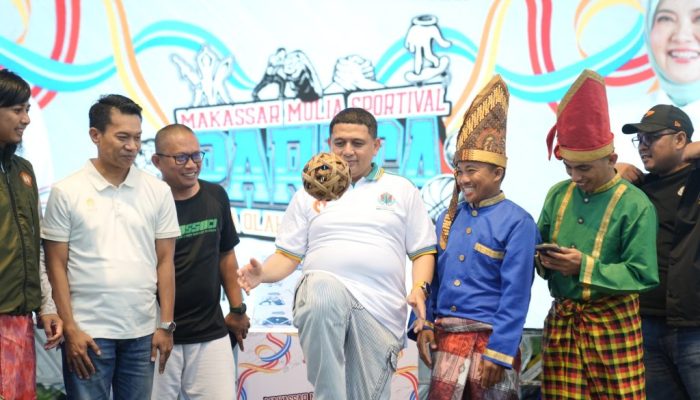 Wali Kota Makassar Buka Makassar Mulia Sportival Paraga 2025 di Karebosi