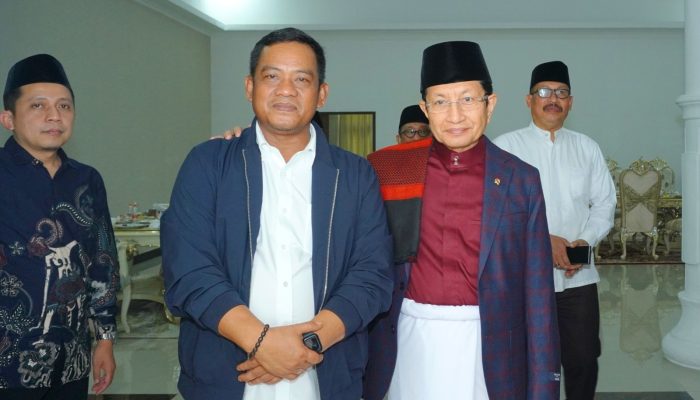 Bupati Luwu Terima Silaturahmi Menteri Agama di Rumah Jabatan