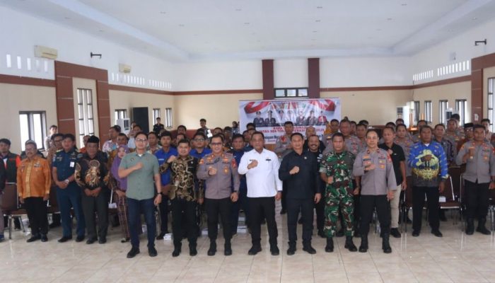 Jelang Nataru, Forkopimda Luwu Rapatkan Barisan di Aula Andi Kambo