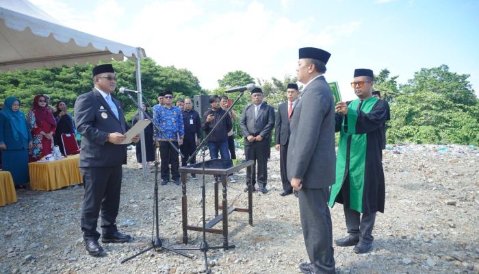 Lantik Pj Sekda di TPA, Bupati Luwu: Pejabat Jangan Sampai Lebih Buruk dari Sampah