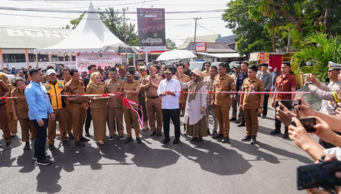 Wajah Kota Watampone Kian Mulus, Jalan Bali dan Langsat Resmi Beroperasi