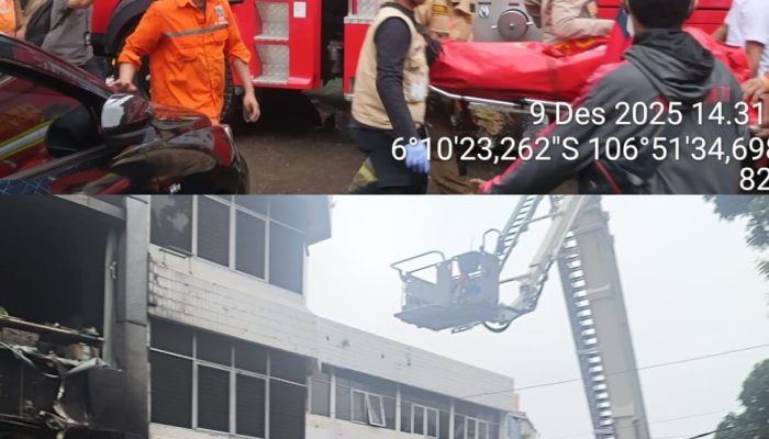 Tragedi Kebakaran Gedung Terra Drone Tewaskan 22 Karyawan