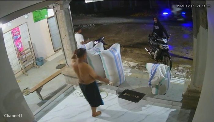 Hampir Satu Karung Gabah Dicuri Remaja di Jalur Bandara Bua