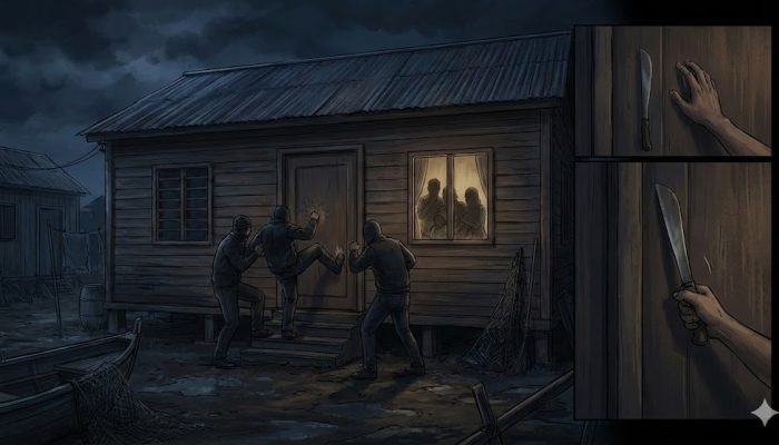 Teror di Desa Raja: Pintu Rumah Didobrak, Arifuddin Mengaku Pasrah