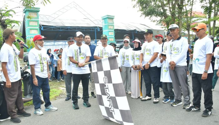 Sambut HAB ke-80, Wakil Wali Kota Palopo Lepas Jalan Sehat Kemenag