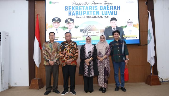 Sekda Luwu Purna Tugas, Suasana Haru Iringi Pelepasan