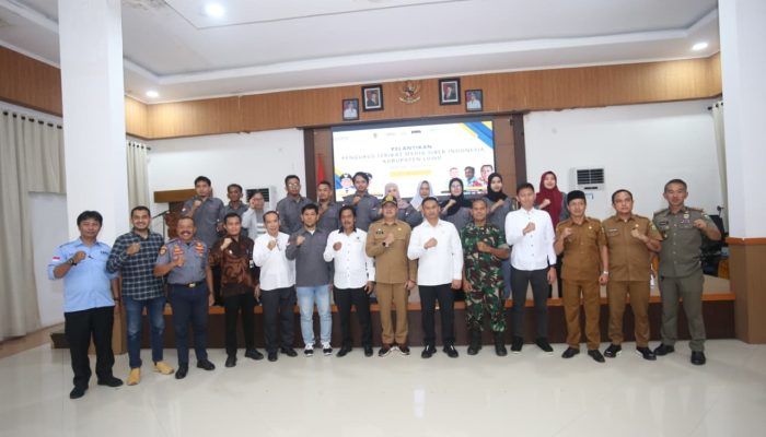 Dilantik Jadi Ketua SMSI Luwu, Chaeruddin Tekankan Pentingnya Etika Jurnalistik