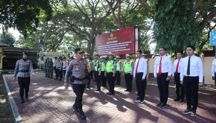 Polres Luwu Gelar Apel Pasukan Operasi Lilin 2025, Fokus Amankan Nataru