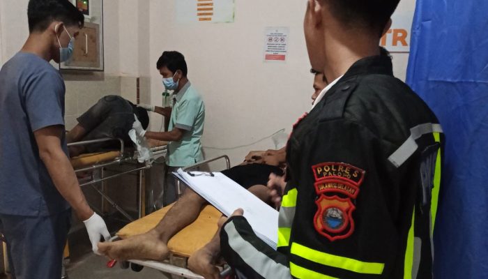 Laka Tunggal di BTN Merdeka, Satu Tewas dan Satu Kritis