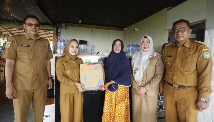 Naili Trisal Serahkan Bantuan Alat Usaha untuk UKM di Mungkajang
