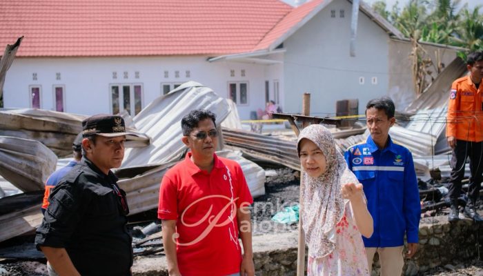 Pj Sekda Palopo Bersama Dinsos dan BPBD Gerak Cepat Bantu Korban Kebakaran