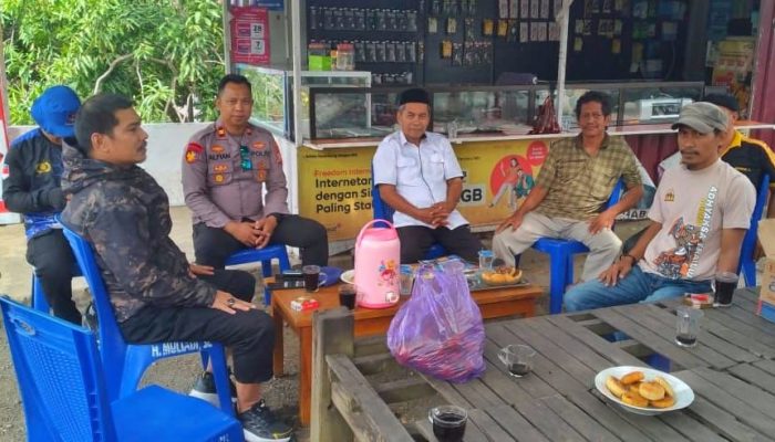 Respon Cepat Aduan Warga, Kasat Polairud Polres Luwu Temui Nelayan Batulotong