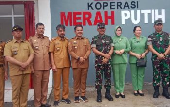 Wabup Luwu Dampingi Pangdam Hasanuddin Tinjau Pembangunan Koperasi Desa Tampa