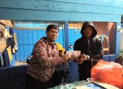 Solidaritas Sesama Jurnalis, SMSI Luwu Bantu Jumardin Pasca Rumahnya Terbakar