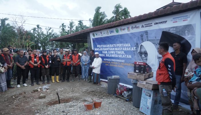 Bupati Luwu Timur Persembahkan Dua Masjid untuk Masyarakat Aceh Tamiang