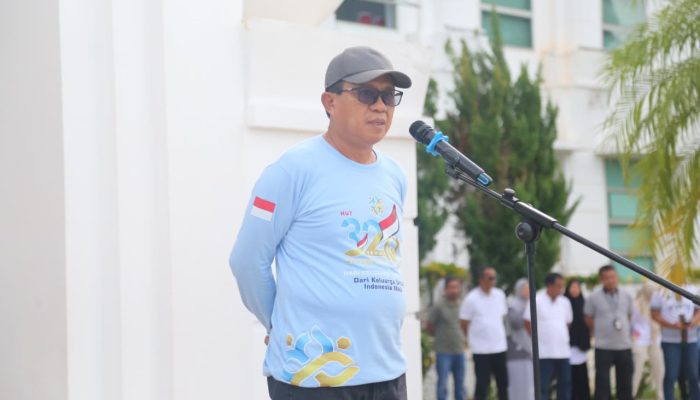 Apel Perdana 2026, Pj Sekda Lutim: Bolos Hari Pertama, Siap-siap Kena Teguran!