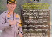 Patroli Diperketat, Polres Palopo Tak Segan Jerat Pelaku Tawuran dengan KUHP Baru