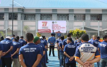 Peringati Hari Bela Negara, Hartono Ajak Pegawai Lapas Palopo Jaga NKRI