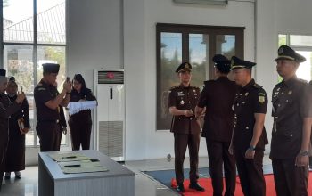Penyegaran Organisasi, Kejari Luwu Gelar Sertijab Tiga Pejabat Struktural