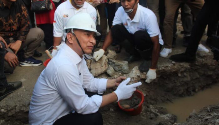 Wagub Dimyati Letakkan Batu Pertama Museum Media Siber SMSI