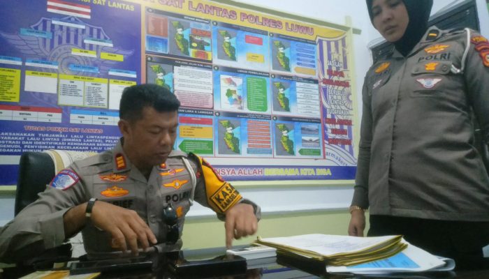 Sisir Sekolah, Satlantas Polres Luwu Cari Pelajar Pengguna Knalpot Brong