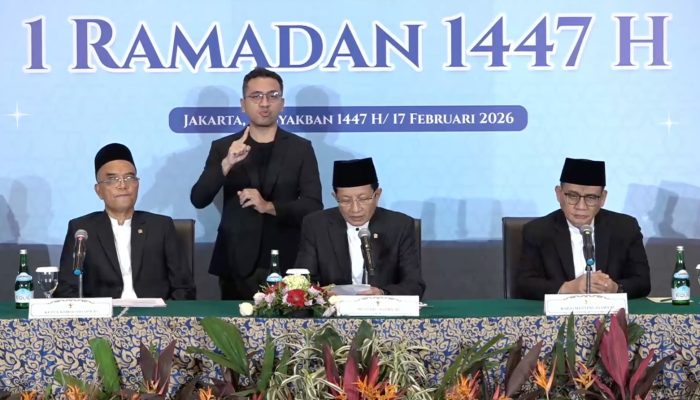 Hilal Tidak Terlihat, Pemerintah Tetapkan 1 Ramadan 1447 H Jatuh 19 Februari
