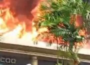 Heboh Mal Ciputra Cibubur Terbakar, Diduga Dipicu Percikan Las