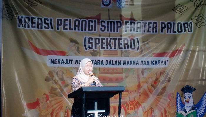 Buka Kreasi Pelangi SMP Frater, Asnita Darwis: Musuh Terbesar Kita Gadget dan Narkoba