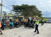 Tertibkan Balap Liar Subuh Hari, Polres Luwu Amankan Puluhan Kendaraan Berknalpot Brong