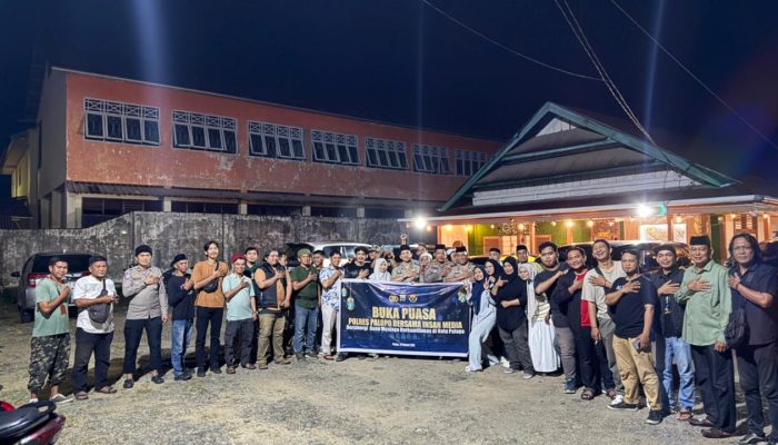 Pererat Sinergi, Polres Palopo Gelar Buka Puasa Bersama Insan Pers