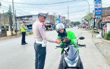 Sejumlah Motor Tanpa Pelat Nomor Terjaring Operasi Keselamatan Polres Luwu