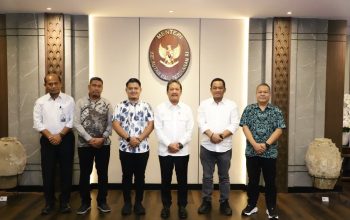 Bupati Luwu Temui Menteri KKP, Bahas Pembangunan Kampung Nelayan Merah Putih